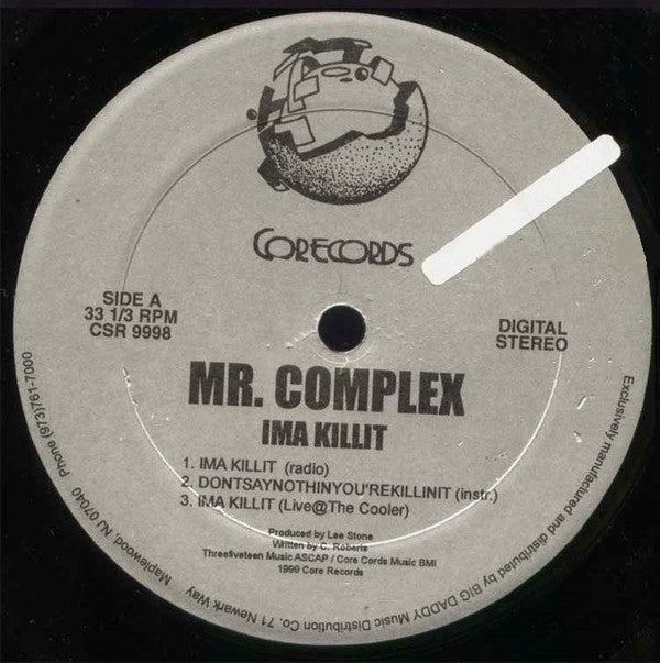 Mr. Complex ~ Ima Killit (Vinyl) - Djungel & Jazz