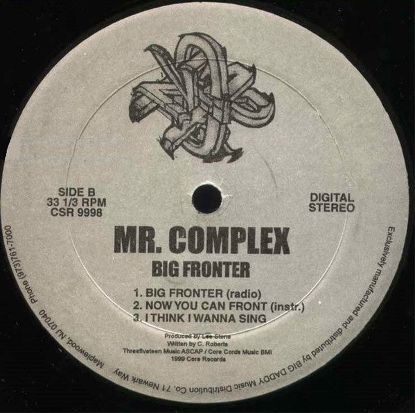 Mr. Complex ~ Ima Killit (Vinyl) - Djungel & Jazz