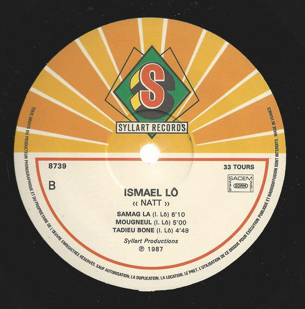 Ismael Lô* : Natt (LP, Album)