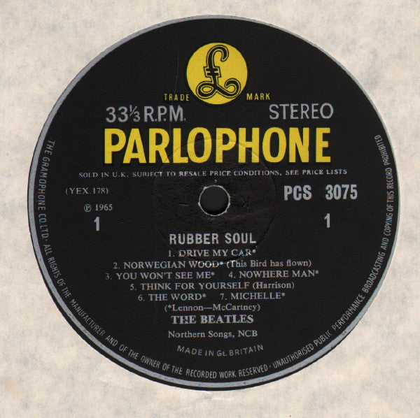 The Beatles ~ Rubber Soul (Vinyl) - Djungel & Jazz