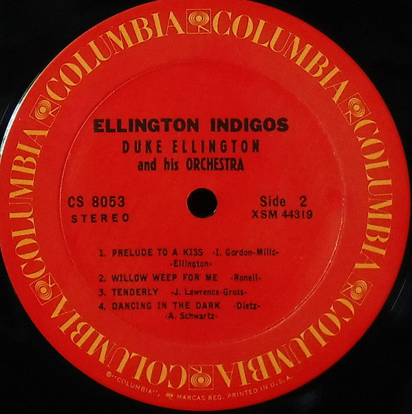Duke Ellington And His Orchestra ~ Ellington Indigos (Vinyl) - Djungel & Jazz