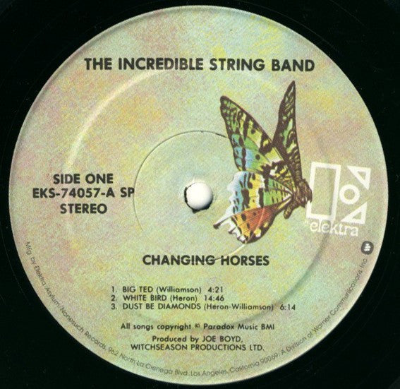 The Incredible String Band ~ Changing Horses (Vinyl) - Djungel & Jazz