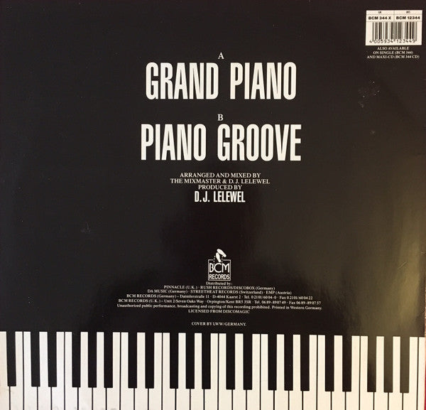 The Mixmaster ~ Grand Piano (Vinyl) - Djungel & Jazz