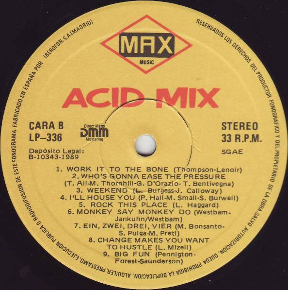 Various ~ Acid Mix (Vinyl) - Djungel & Jazz