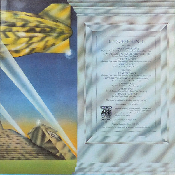 Led Zeppelin ~ Led Zeppelin II (Vinyl) - Djungel & Jazz