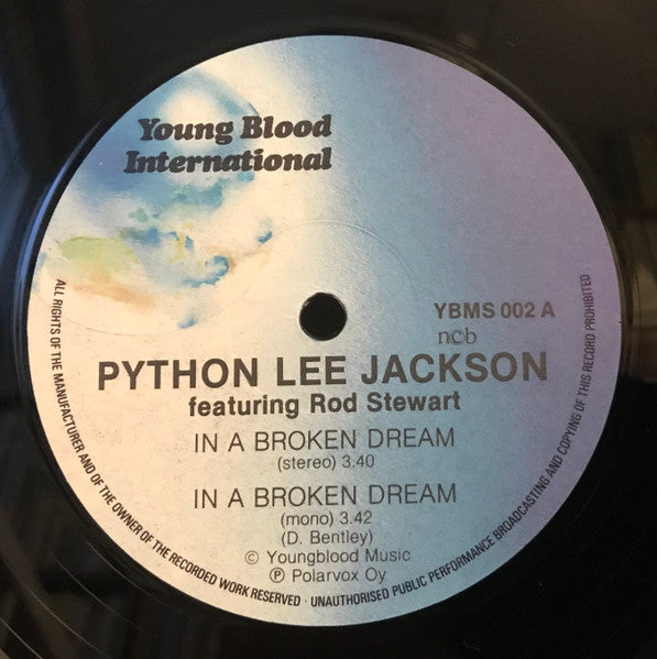 Python Lee Jackson ~ In A Broken Dream (Vinyl) - Djungel & Jazz