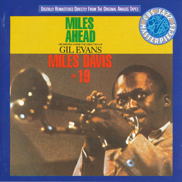 Miles Davis + 19 Orchestra Under The Direction Of Gil Evans ~ Miles Ahead (Vinyl) - Djungel & Jazz