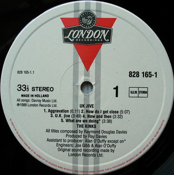 The Kinks ~ UK Jive (Vinyl) - Djungel & Jazz