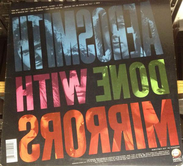 Aerosmith ~ Done With Mirrors (Vinyl) - Djungel & Jazz