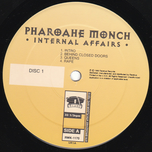 Pharoahe Monch ~ Internal Affairs (Vinyl) - Djungel & Jazz