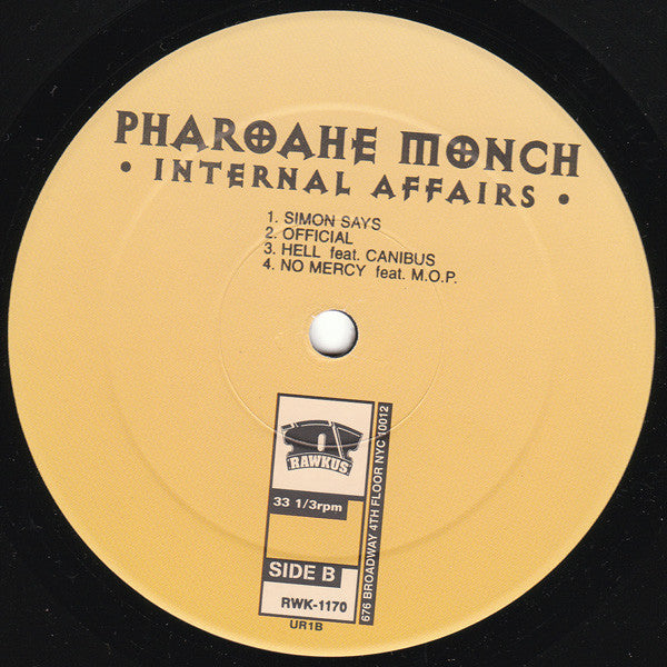 Pharoahe Monch ~ Internal Affairs (Vinyl) - Djungel & Jazz