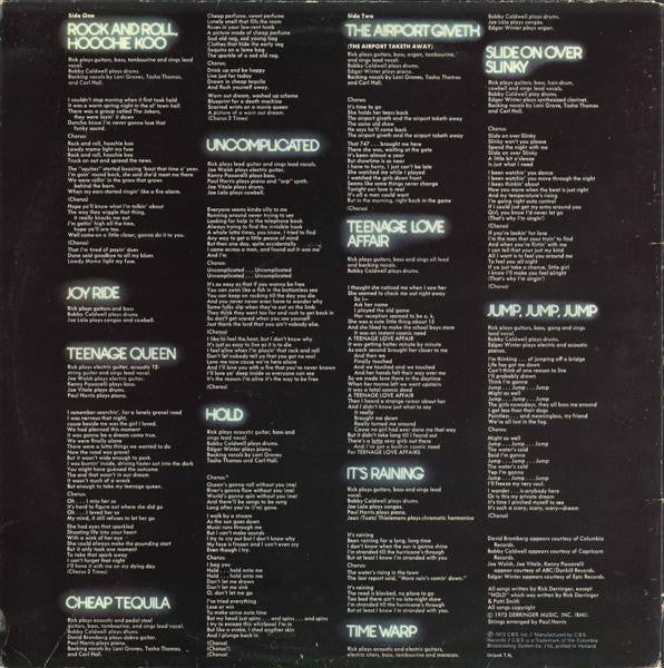 Rick Derringer ~ All American Boy (Vinyl) - Djungel & Jazz