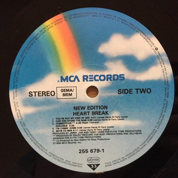New Edition ~ Heart Break (Vinyl) - Djungel & Jazz