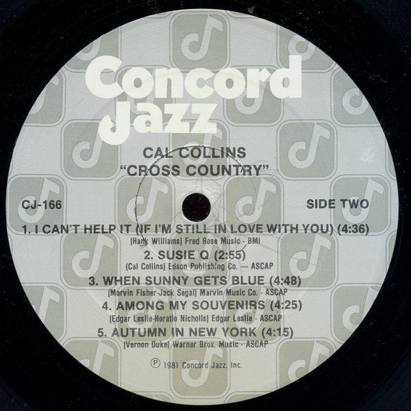 Cal Collins ~ Cross Country (Vinyl) - Djungel & Jazz