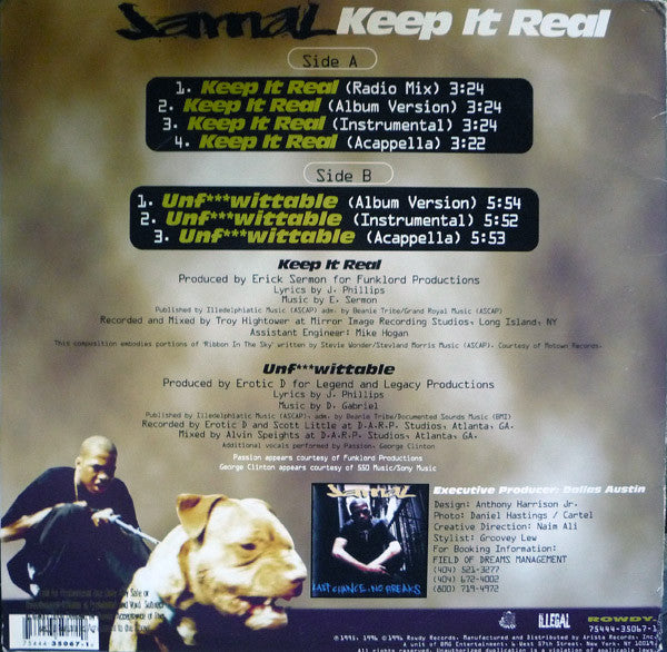 Jamal  ~ Keep It Real (Vinyl) - Djungel & Jazz