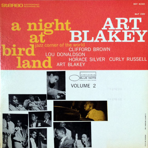 Art Blakey Quintet : A Night At Birdland Volume 2 (LP, Comp, RE)