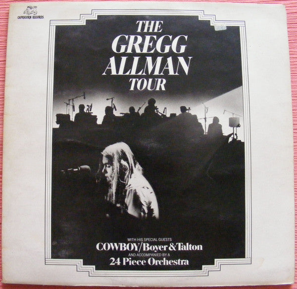 Gregg Allman With His Special Guests Cowboy / Boyer & Talton ~ The Gregg Allman Tour (Vinyl) - Djungel & Jazz