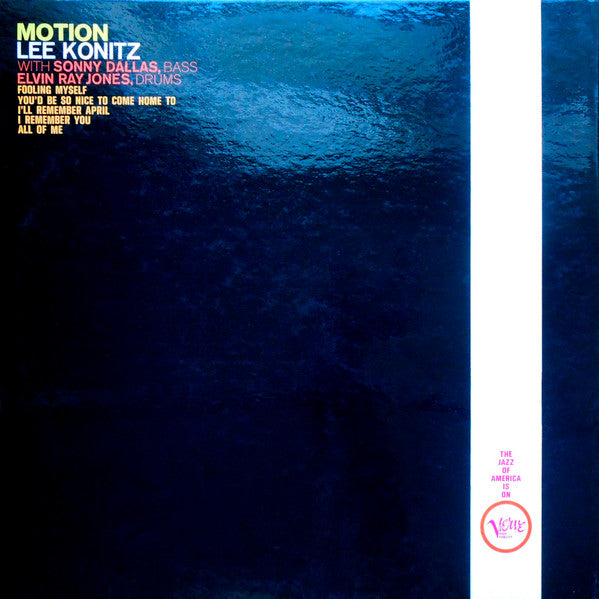 Lee Konitz ~ Motion (Vinyl) - Djungel & Jazz
