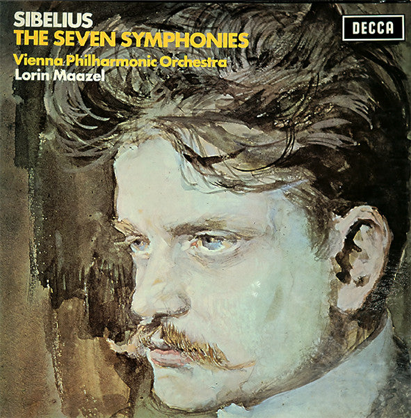 Sibelius*, Vienna Philharmonic Orchestra*, Lorin Maazel : The Seven Symphonies (4xLP + Box, Comp)