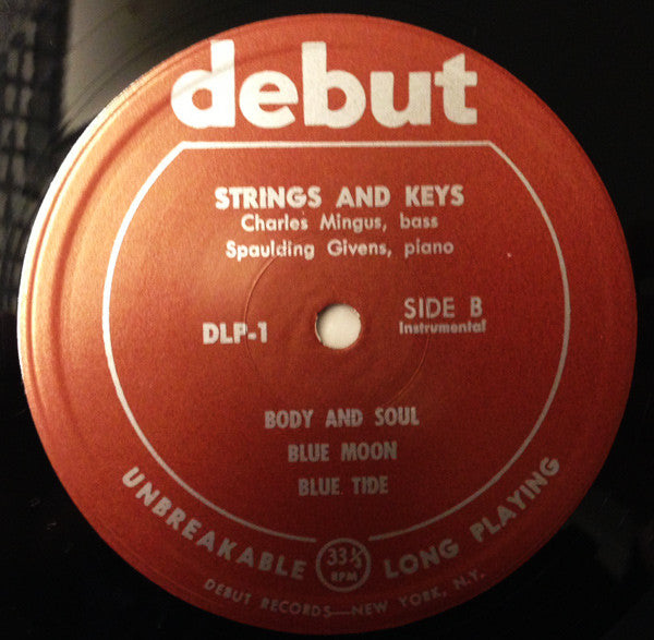 Strings And Keys ~ Strings And Keys (Vinyl) - Djungel & Jazz