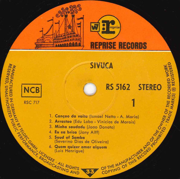 Sivuca ~ Sivuca (Vinyl) - Djungel & Jazz