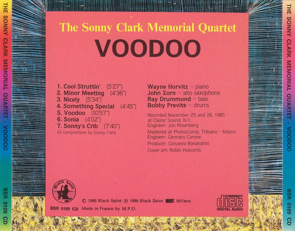 The Sonny Clark Memorial Quartet ~ Voodoo (Vinyl) - Djungel & Jazz