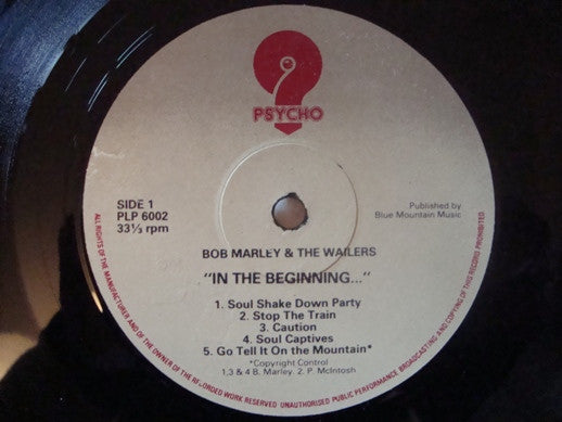 Bob Marley & The Wailers : In The Beginning... (LP, Comp, RE)