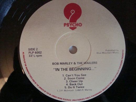 Bob Marley & The Wailers : In The Beginning... (LP, Comp, RE)