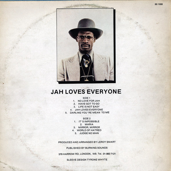 Leroy Smart : Jah Loves Everyone (LP, Album)