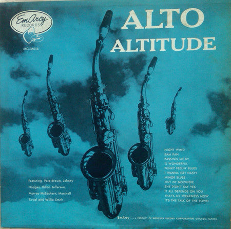 Various ~ Alto Altitude (Vinyl) - Djungel & Jazz