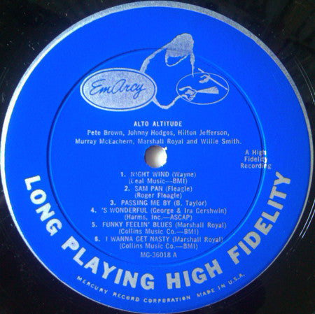 Various ~ Alto Altitude (Vinyl) - Djungel & Jazz