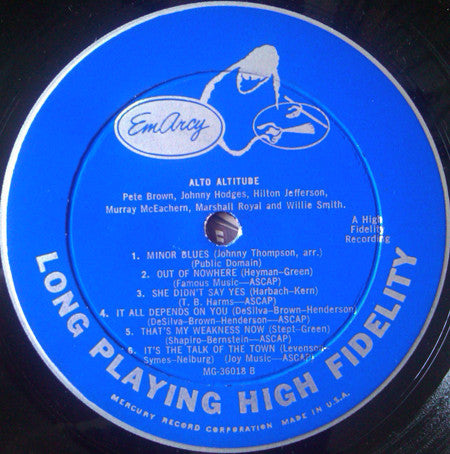 Various ~ Alto Altitude (Vinyl) - Djungel & Jazz