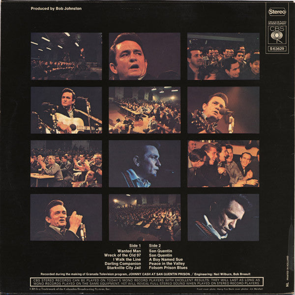 Johnny Cash ~ Johnny Cash At San Quentin (Vinyl) - Djungel & Jazz