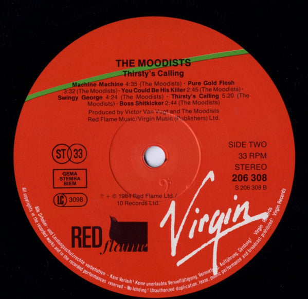The Moodists ~ Thirsty's Calling (Vinyl) - Djungel & Jazz
