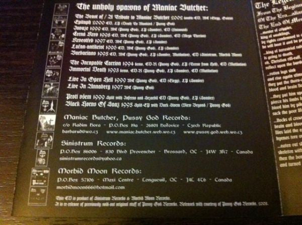 Maniac Butcher ~ Barbarians (Vinyl) - Djungel & Jazz