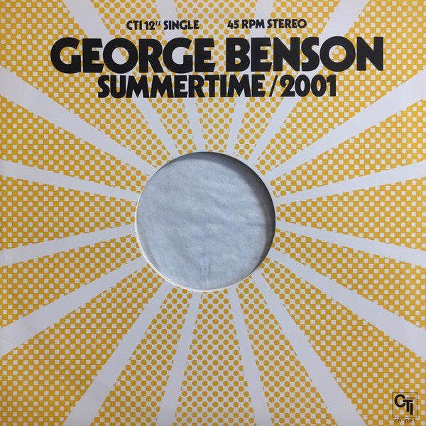 George Benson : Summertime / 2001 & Theme From Good King Bad (12", Single)