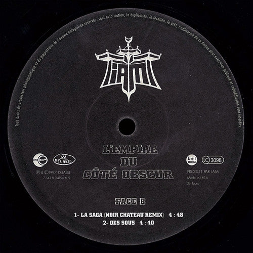 IAM ~ L'Empire Du Côté Obscur (Vinyl) - Djungel & Jazz