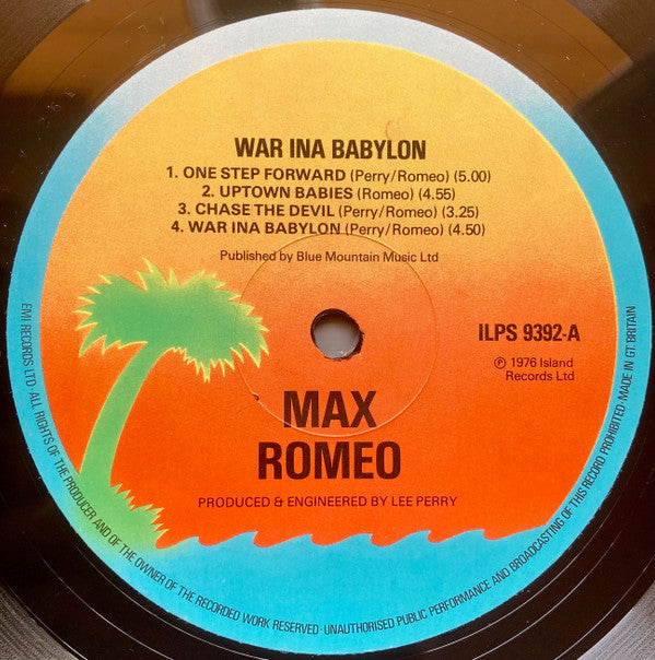 Max Romeo & The Upsetters : War Ina Babylon (LP, Album, RE, Blu)