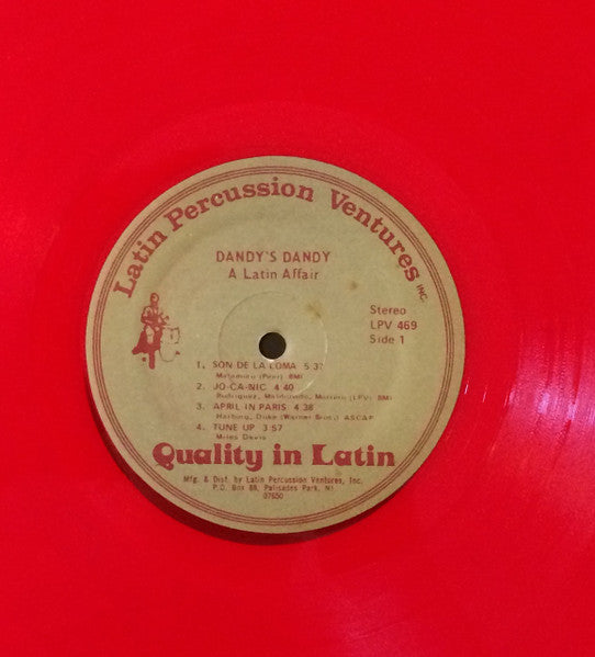 Dandy's Dandy ~ A Latin Affair (Vinyl) - Djungel & Jazz