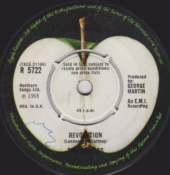The Beatles ~ Hey Jude / Revolution (Vinyl) - Djungel & Jazz