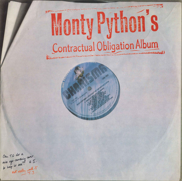 Monty Python ~ Monty Python's Contractual Obligation Album (Vinyl) - Djungel & Jazz