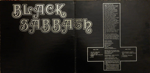 Black Sabbath : Black Sabbath (LP, Album, Gat)