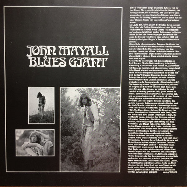 John Mayall With Peter Green , Mick Taylor, Keef Hartley, John McVie ~ Blues Giant (Vinyl) - Djungel & Jazz