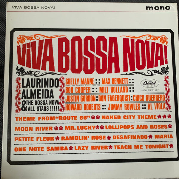 Laurindo Almeida & The Bossa Nova Allstars ~ Viva Bossa Nova! (Vinyl) - Djungel & Jazz