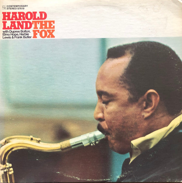 Harold Land ~ The Fox (Vinyl) - Djungel & Jazz