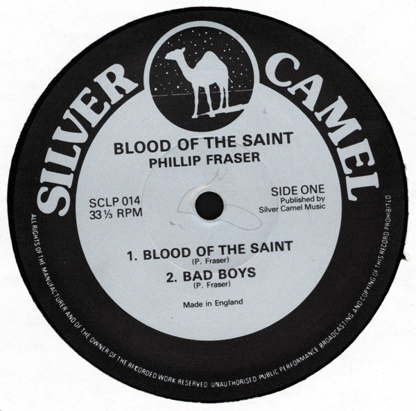 Phillip Fraser ~ Blood Of The Saint (Vinyl) - Djungel & Jazz
