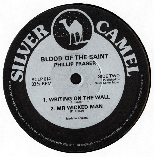 Phillip Fraser ~ Blood Of The Saint (Vinyl) - Djungel & Jazz