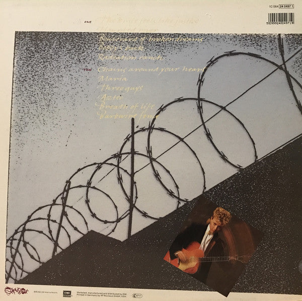 Brian Setzer : The Knife Feels Like Justice (LP, Album)