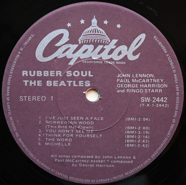 The Beatles ~ Rubber Soul (Vinyl) - Djungel & Jazz