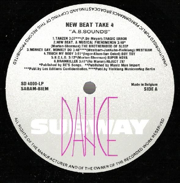 Various ~ New Beat - Take 4 (Vinyl) - Djungel & Jazz